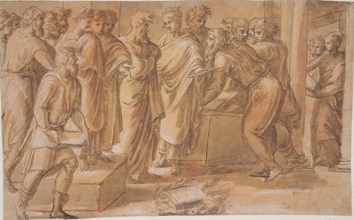 Alexander Preventing the Burning of Homer