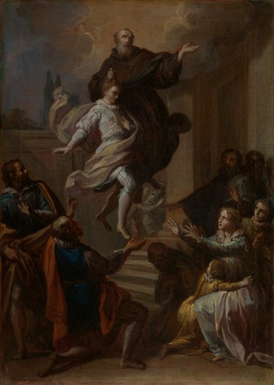 A Miracle of Saint Joseph of Cupertino, 1750 by Placido Costanzi