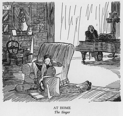 At Home, The Singer by Pont