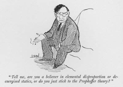 Tell me, are you a believer in elemental disproportion or de-energised statics, or do you just stick to the Propkoffer theory? by Pont