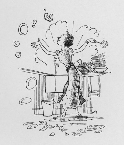 Washing up by Pont