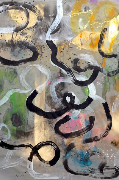 Dynamic Brushstroke Flow by Poonam Choudhary