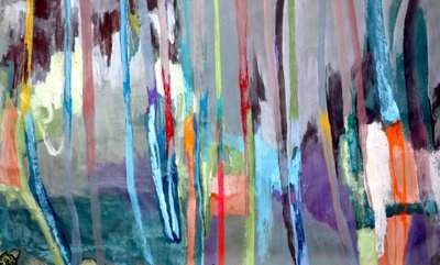 Vibrant Abstract Lines by Poonam Choudhary