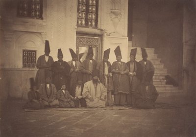 In the Mosque of the Damegan The Eunuchs by Possibly by Luigi Pesce.