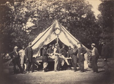 Operating Tent, Camp Letterman, Gettysburg, Pennsylvania by Possibly by Weaver Brothers.
