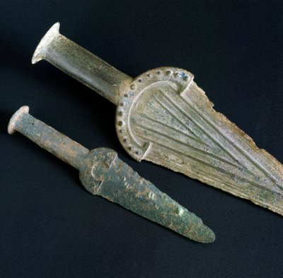 Prehistory: Bronze Dagger from the Necropolis San Giovenale, Lazio by Prehistoric Prehistoric