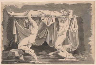 A Hero Born on a Bier, from The Master of Giants Portfolio by Prince Hoare