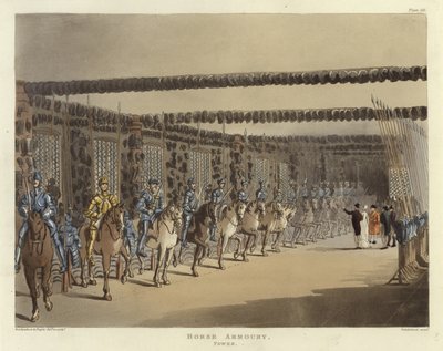 Horse Armoury by Pugin and Rowlandson