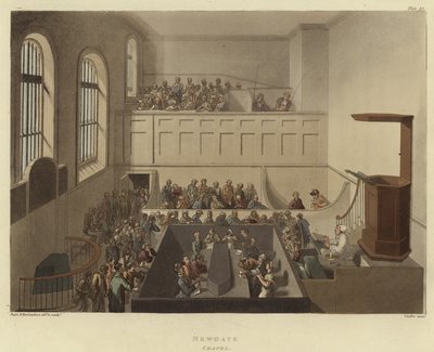 Newgate by Pugin and Rowlandson