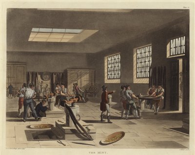 The Mint by Pugin and Rowlandson