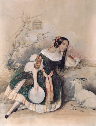 Esmeralda by Pyotr Fyodorovich Sokolov