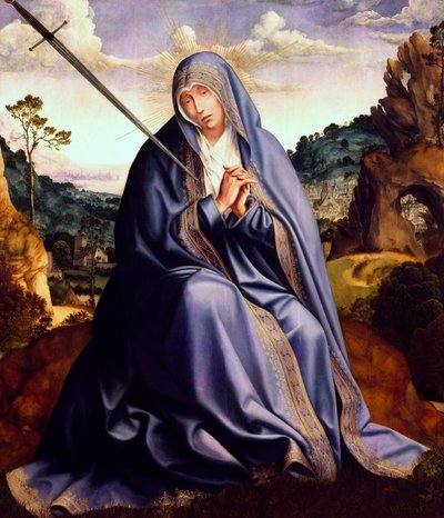 Our Lady of Sorrows by Quentin Massys or Matsys