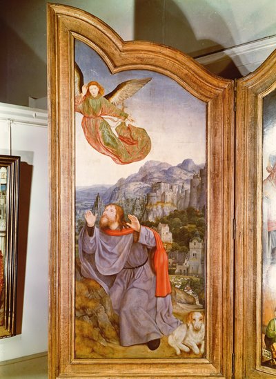 The Holy Kinship, or the Altarpiece of St. Anne, (detail) by Quentin Massys or Metsys