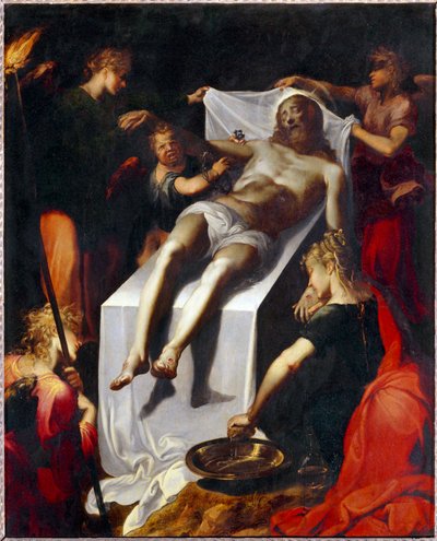 The Entombment of Christ by Quentin Varin