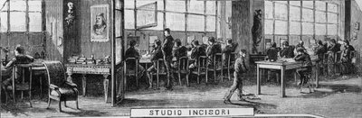 Offices of Treves brothers, engravers