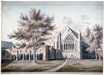 View of Ely House in Ely Place, Holborn, London by RB Godfrey
