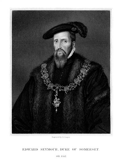 Edward Seymour, 1st Duke of Somerset, Lord Protector of England by R. Cooper
