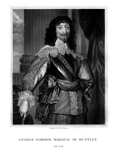 George Gordon, 2nd Marquess of Huntly, 1823 by R. Cooper