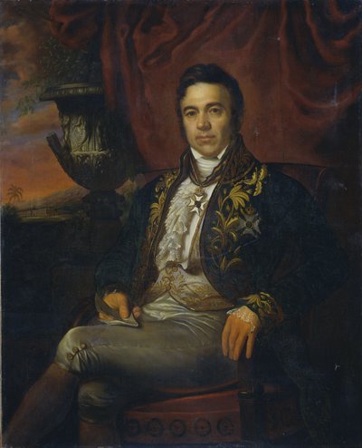 Portrait of Jean Chrétien Baud by Raden Saleh
