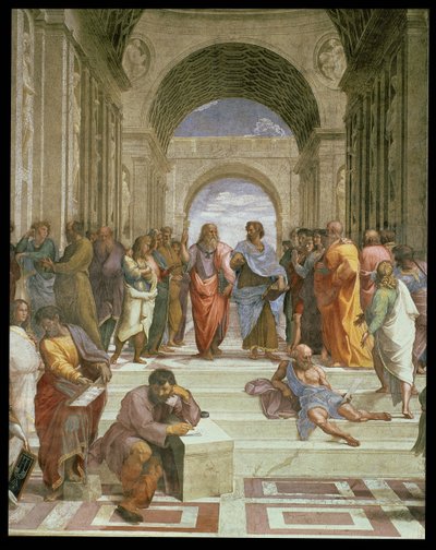 School of Athens (detail) by Raffaello Sanzio Raphael