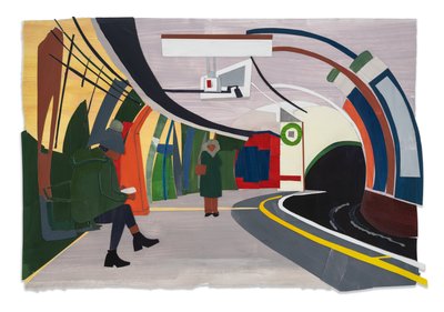 Hampstead Tube, 2023 by Raina Goran