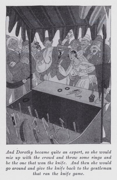 Illustration for "But Gentlemen Marry Brunettes" by Anita Loos by Ralph Barton