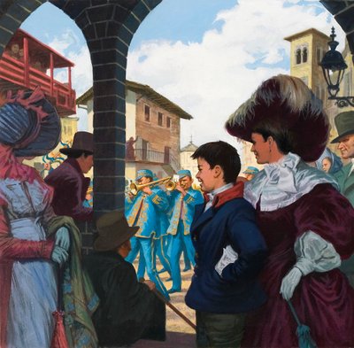 Giuseppe Verdi (1813-1901) as a young boy by Ralph Bruce