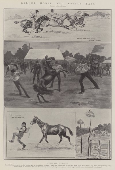 Barnet Horse and Cattle Fair by Ralph Cleaver