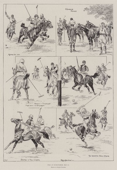 Polo at Hurlingham, 11 May by Ralph Cleaver