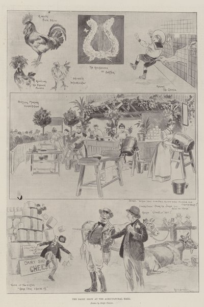 The Dairy Show at the Agricultural Hall by Ralph Cleaver