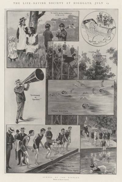 The Life-Saving Society at Highgate, 13 July by Ralph Cleaver