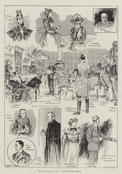 The Manoeuvres of Jane, at the Haymarket Theatre by Ralph Cleaver