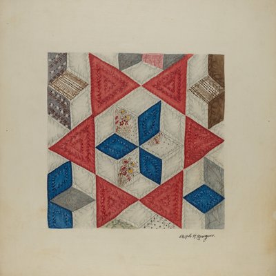 Patchwork Quilt by Ralph N. Morgan