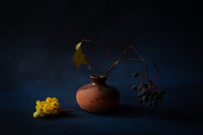 Quiet Autumn Still Life by Ramiz Sahin
