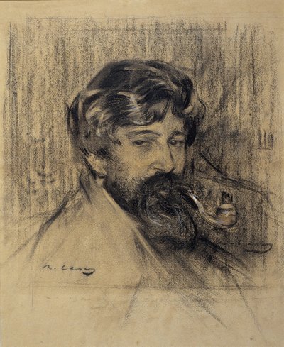 Portrait of Santiago Rusiñol by Ramón Casas