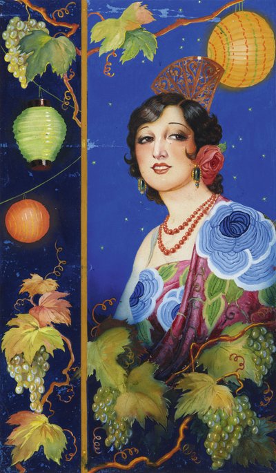 Young Woman with Shawl, c.1925 by Ramón José Izquierdo y Garrido