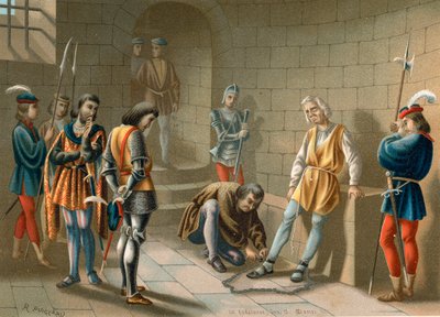 Columbus Chained Under the Orders of Bobadilla by Ramon Puiggari