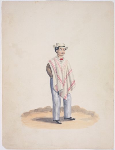 Quito in a Poncho and Bowtie by Ramon Salas