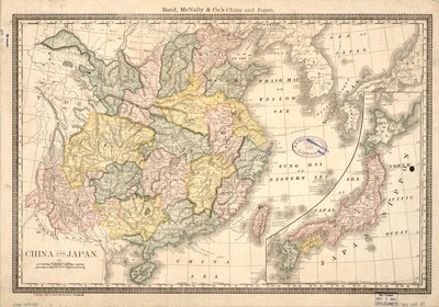 China and Japan by Rand McNally and Company