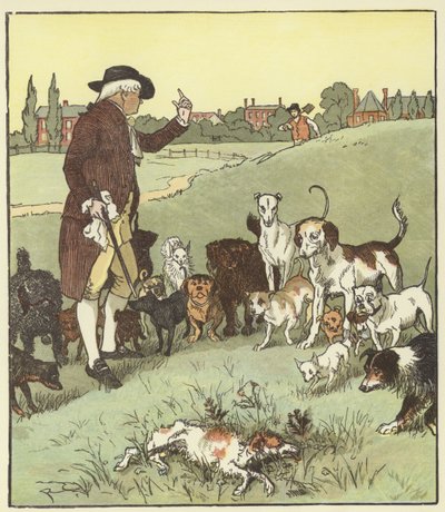 An Elegy On The Death Of A Mad Dog by Randolph Caldecott