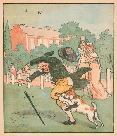 Good Man of Islington Bitten by the Dog by Randolph Caldecott