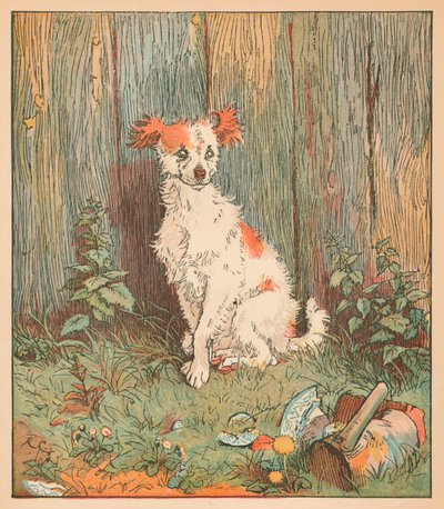 Stray dog befriended by good man of Islington by Randolph Caldecott