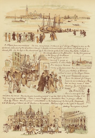 To Our Friends Who Have Never Been to Venice by Randolph Caldecott