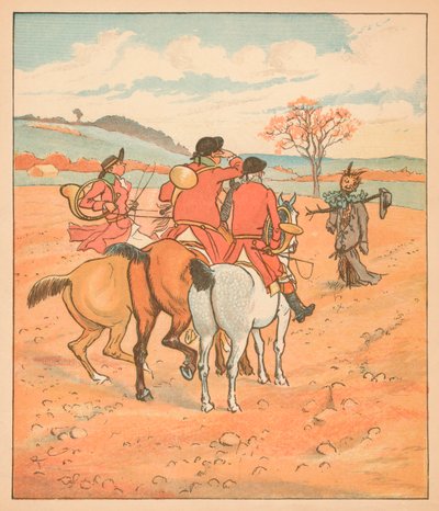 The First Thing They Did Find, Was a Tattered Boggart, in a Field by Randolph Caldecott