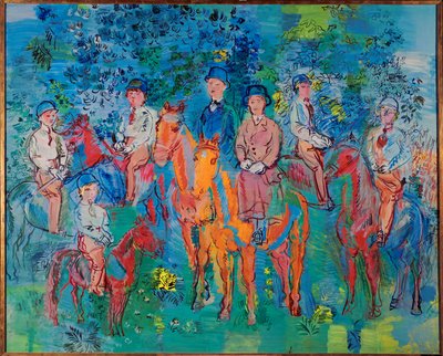The Riders in the Woods by Raoul Dufy