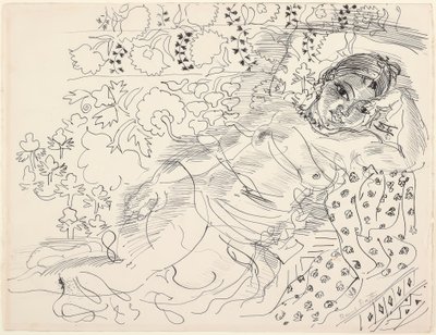 Persian Model by Raoul Dufy