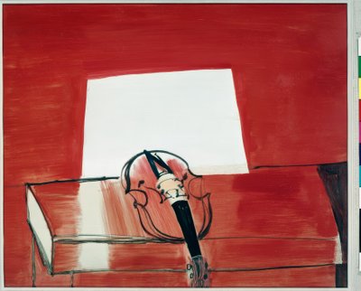 Still Life with Violin by Raoul Dufy