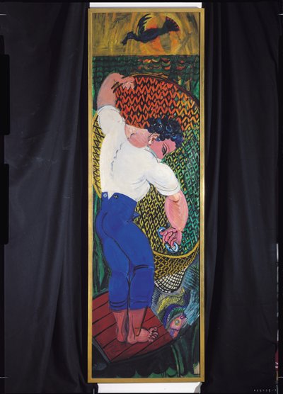 The Fisherman with his Net by Raoul Dufy