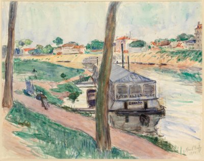 The Houseboat by Raoul Dufy
