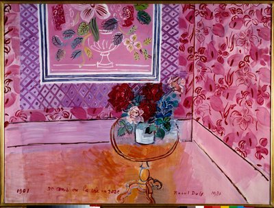 Thirty Years or Life in Pink by Raoul Dufy